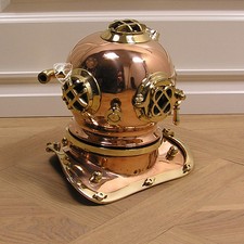 TAUCHERHELM TUACHERGLOCKE DEKO