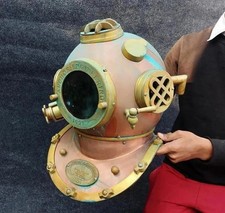 Antiker Taucherhelm US Navy