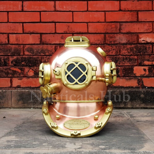 Antik messing marine scuba - messing,