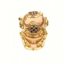 Deko Taucherhelm Kupfer