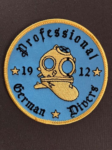 Aufnäher patch taucherhelm - aufnäher,