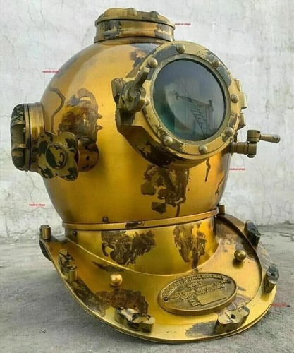 Antiker taucherhelm navy - us,