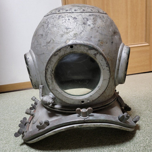 Antiker taucherhelm vintage - antiker,