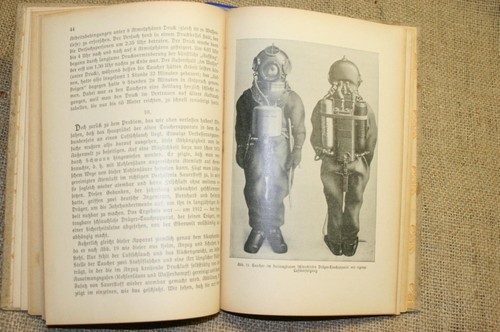 Altes buch tauchen historische - tauchen,