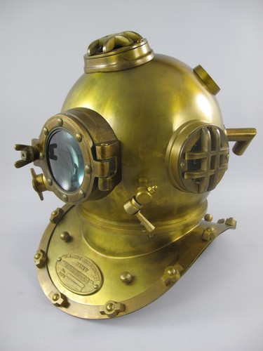 Taucherhelm helm messing - taucherhelm,