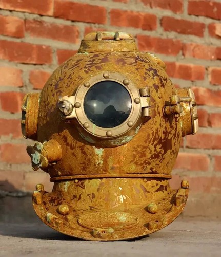 Vintage taucherhelm antik - vintage,