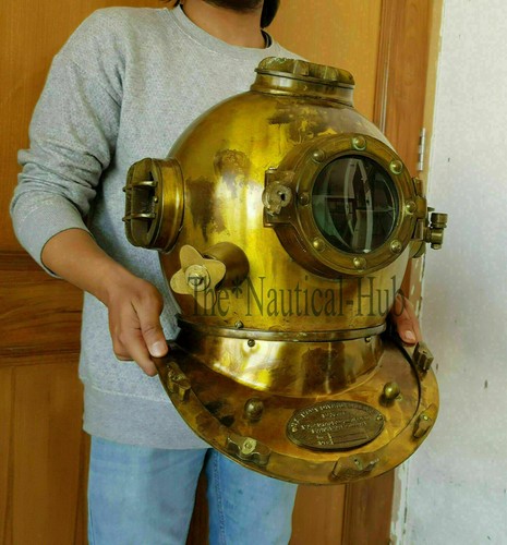 Antiker taucherhelm - antiker,