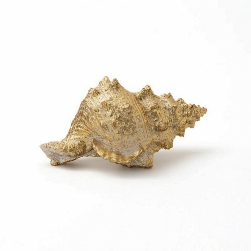 Dekomuschel goldfarben