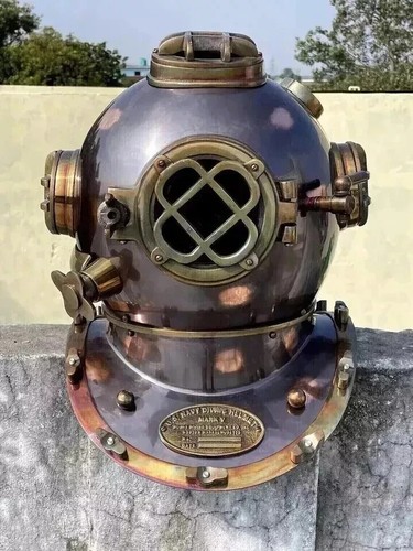 Antiker vintage taucherhelm - antiker,